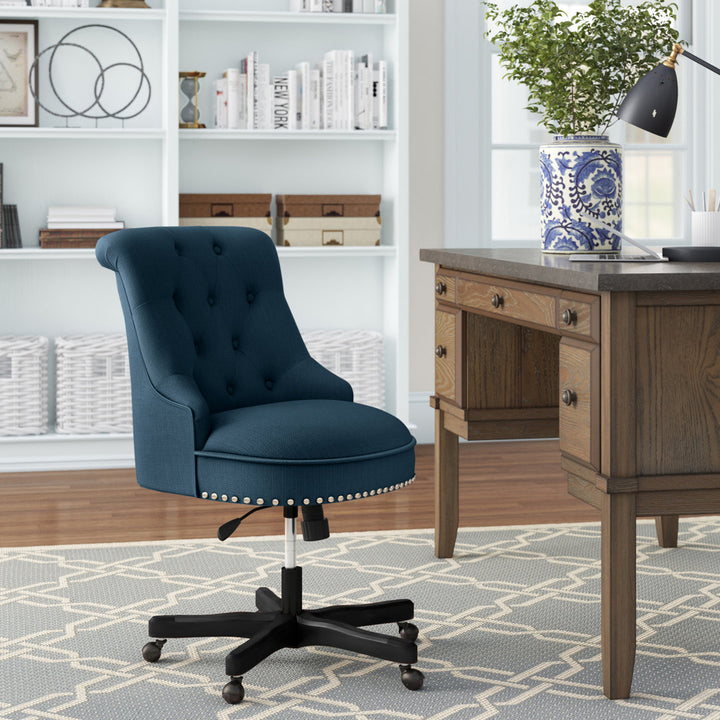 Soule Task Chair Andover Mills™ Upholstery Color: Blue