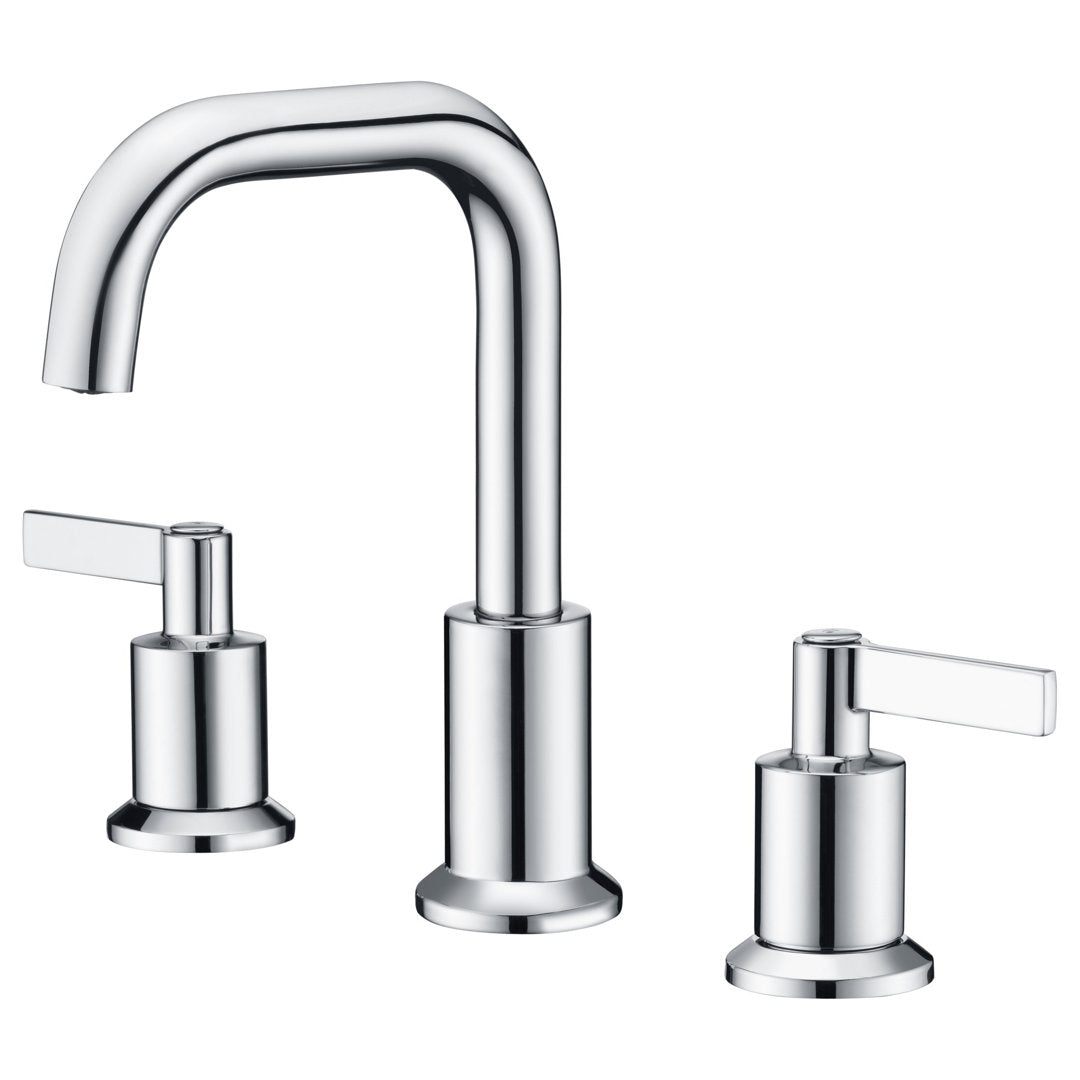 Kree Widespread Bathroom Faucet with Drain Assembly Ultra Faucets Finish: Polished Chrome