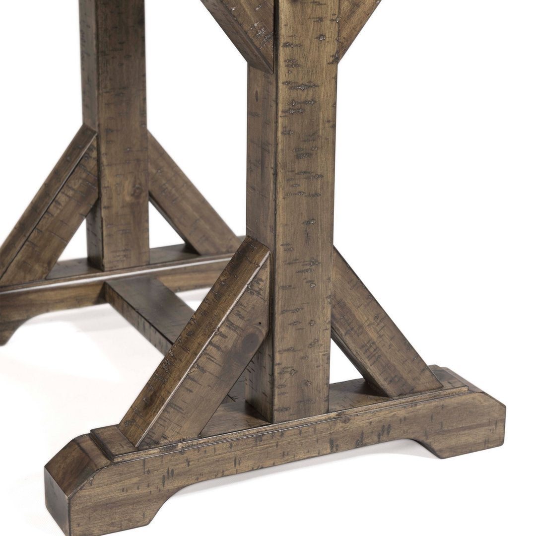 Ecrin Trestle End Table Alcott Hill®