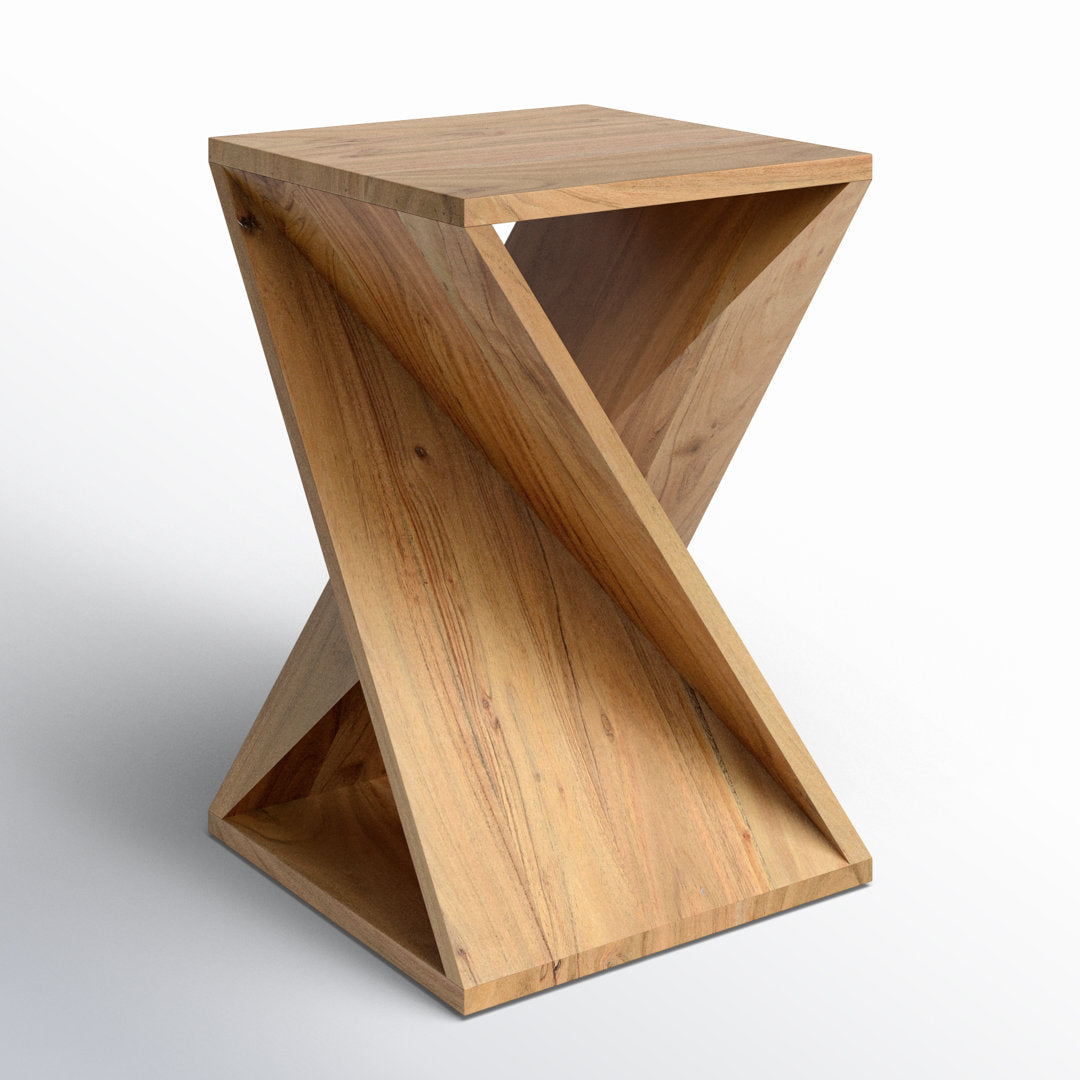 Rivera End Table Joss & Main Color: Natural