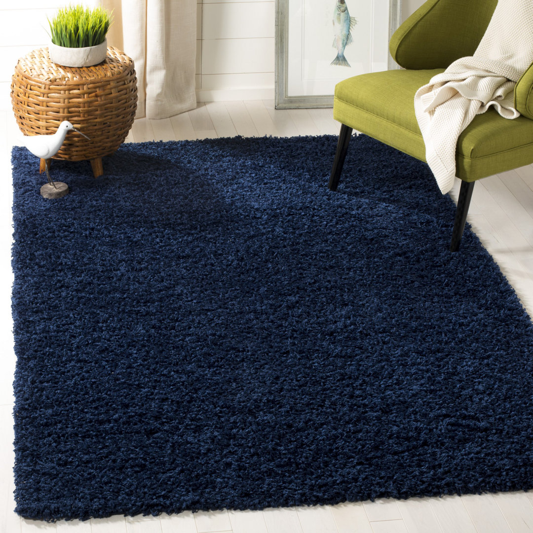 Oceanne Shag Performance Solid Color Rug Wrought Studio™ Rug Size: Rectangle 8' x 10'