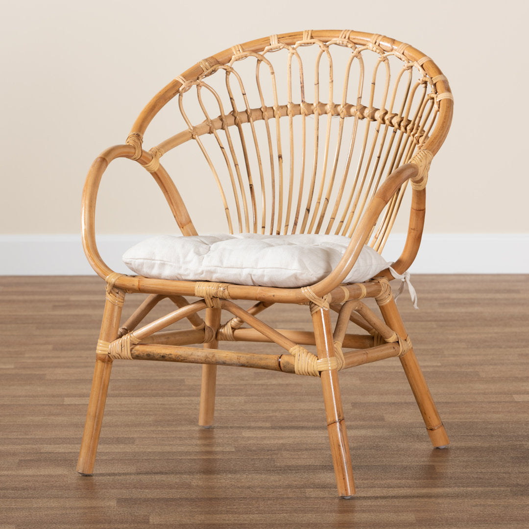 Benicia Modern Bohemian Rattan Dining Chair Wholesale Interiors