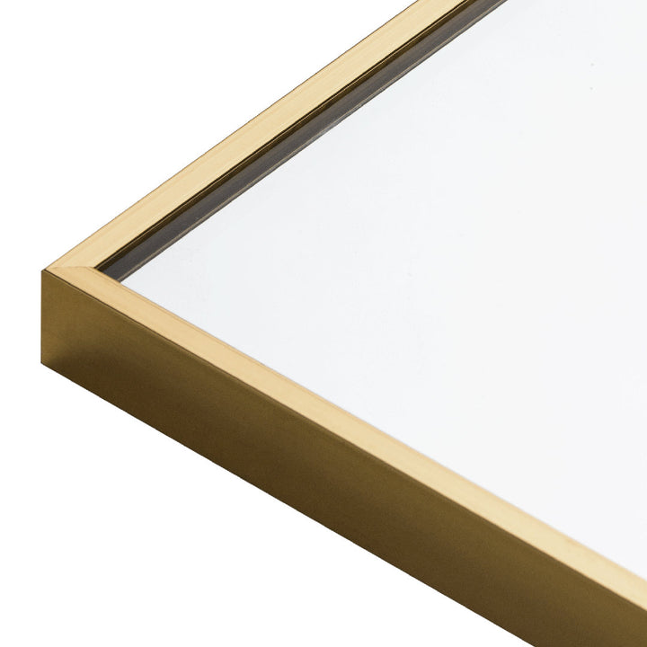 Koudia Metal Framed Standing Mirror Wrought Studio™ Size: 64" x 21" Finish: Brushed Gold