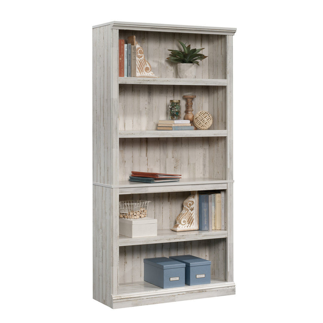 Alexsia 69.76" H x 35.28" W Standard Bookcase Lark Manor™ Color: White Plank