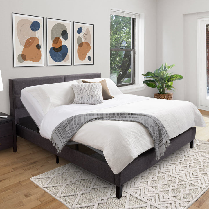 Yonker 20" Adjustable Bed with Wireless Remote Alwyn Home Size: Queen