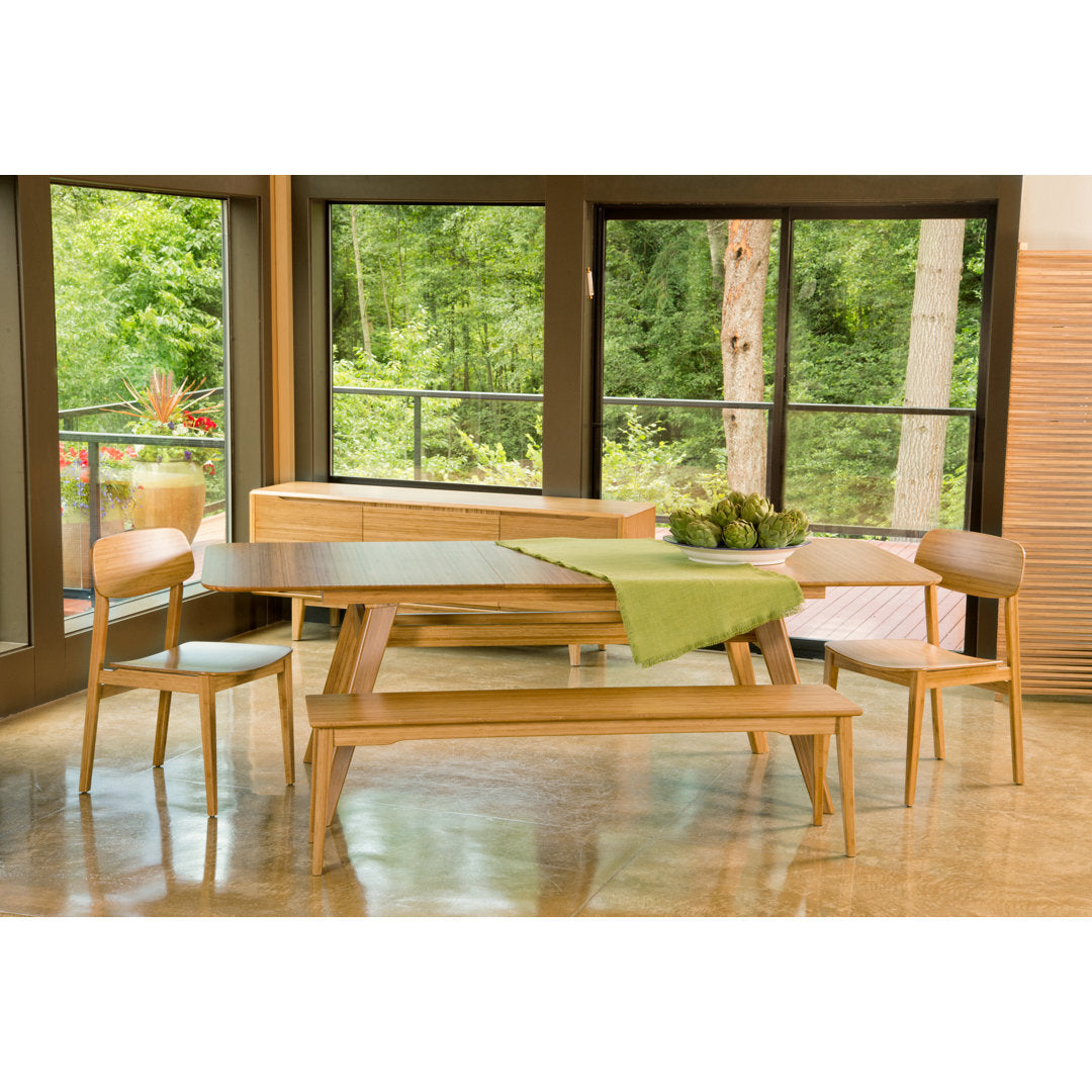 Lacey Solid Wood Side Chair (Set of 2) AllModern Color: Caramelized