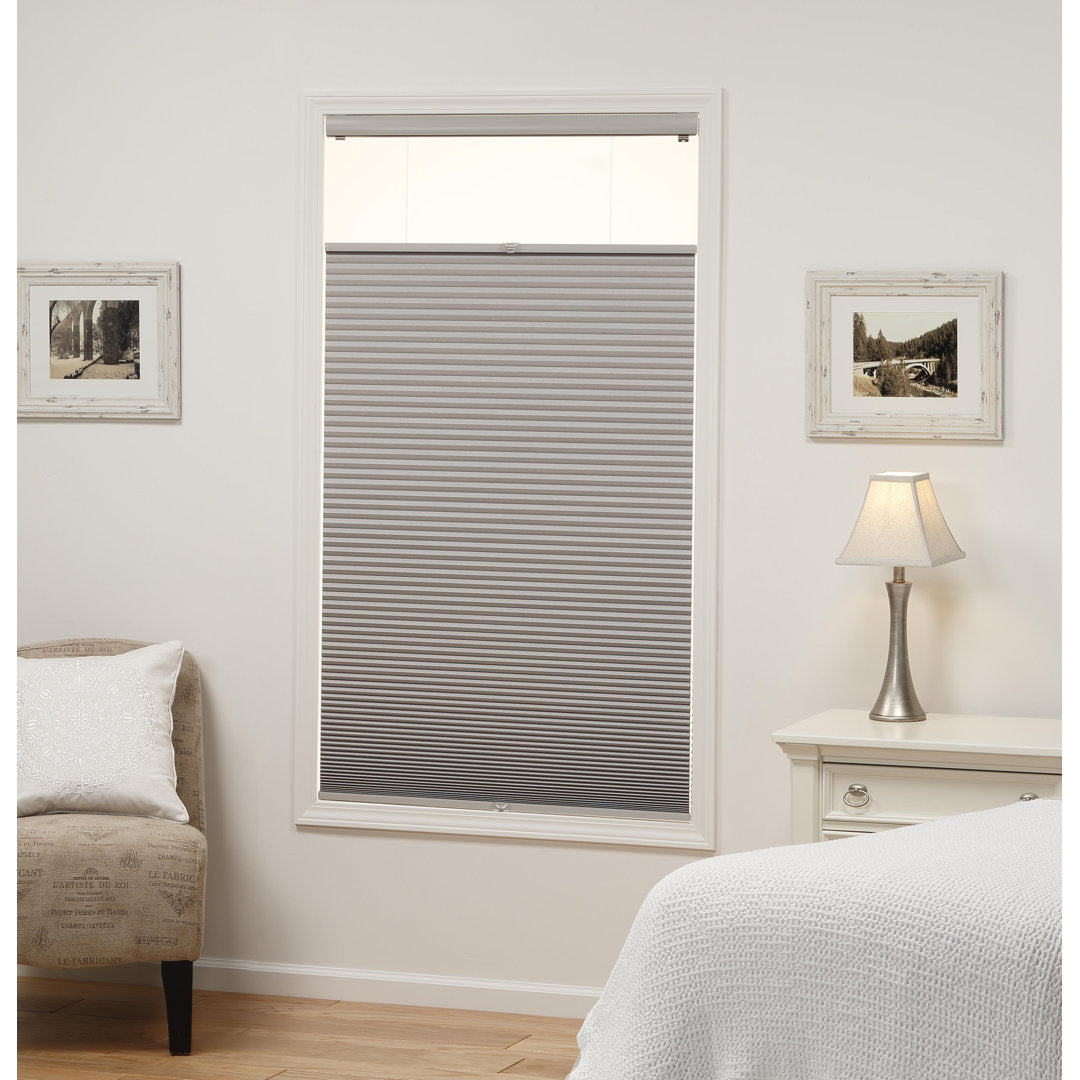 Sheba 1.5 inch Cordless Blackout Top Down bottom Up Cellular Shade Symple Stuff Blind Size: 42.5" W x 64" L Finish: Sterling Gray