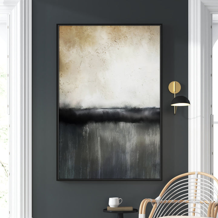 Sunset by Kimberly Allen Print Joss & Main Size: 61.5" H x 41.5" W x 2" D Format: Black Framed Canvas
