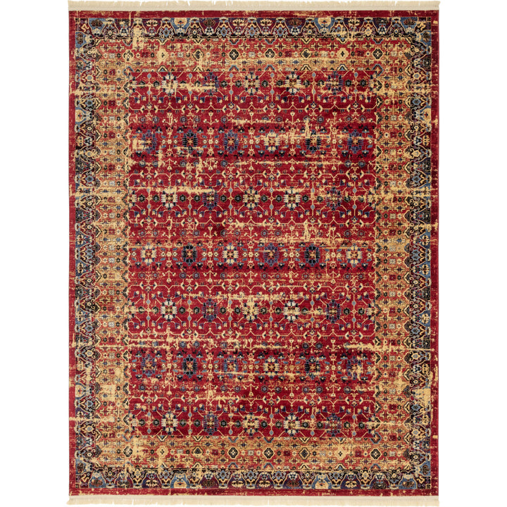 Angeliya Oriental Red Area Rug Lark Manor™ Rug Size: Rectangle 9' x 12'2"
