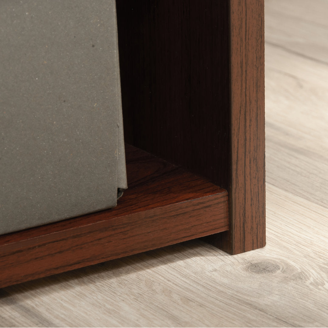 Arisztid 35.28" H x 24.57" W Standard Bookcase Lark Manor™ Color: Brook Cherry
