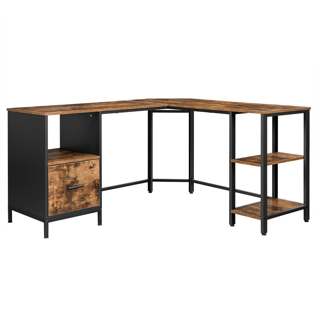 Emmet L-Shape Desk Loon Peak®
