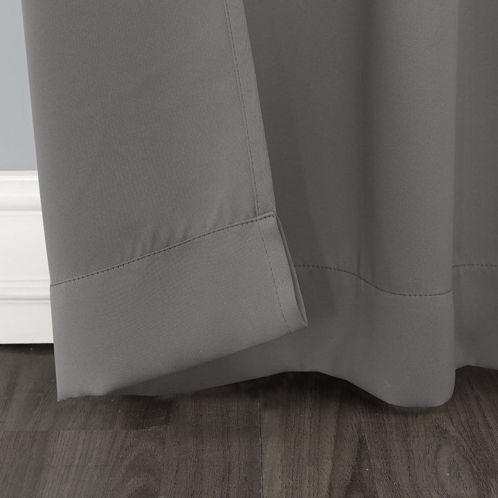 Wayfair Basics Thermal Blackout Grommet Sliding Patio Door Curtain Panel Wayfair Basics® Curtain Color: Gray