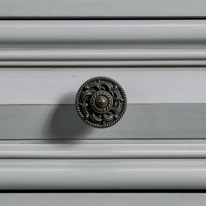 Alauna 6 Drawer Chest Lark Manor™ Color: Gray