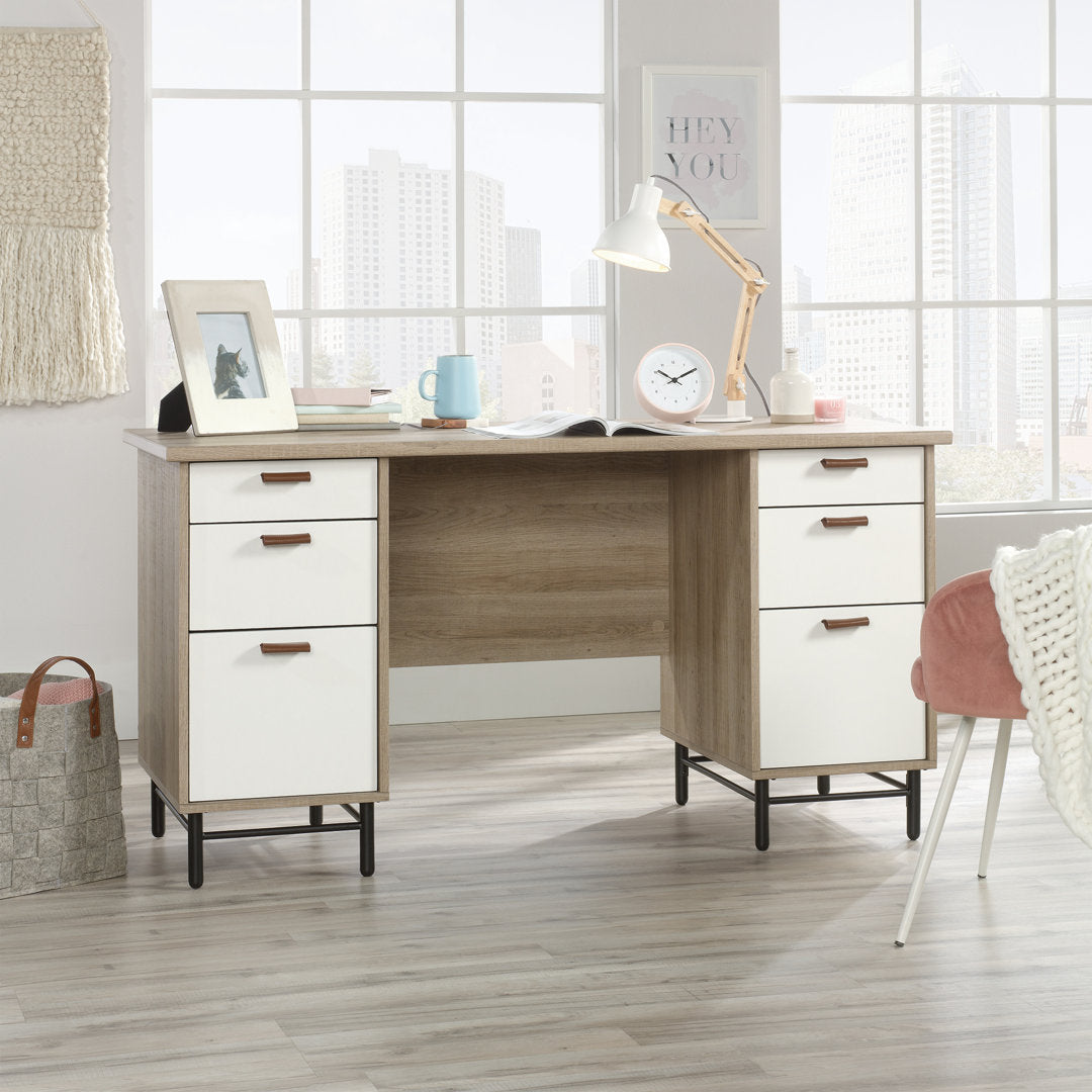 Hanaan Executive Desk Ebern Designs