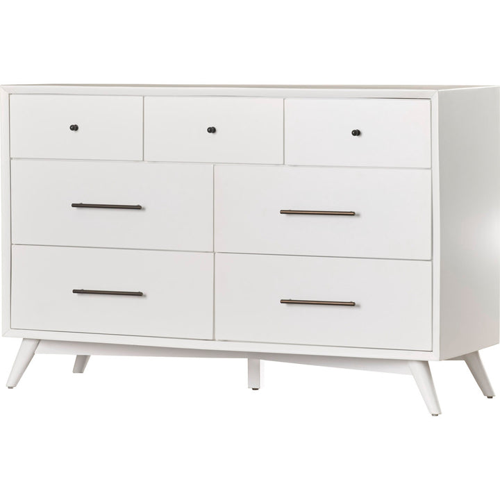 Williams 7-Drawer Dresser AllModern Color (Frame/Drawer): White