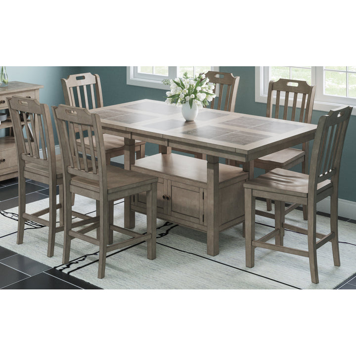 Sirmans Counter Height Extendable Dining Table Laurel Foundry Modern Farmhouse®