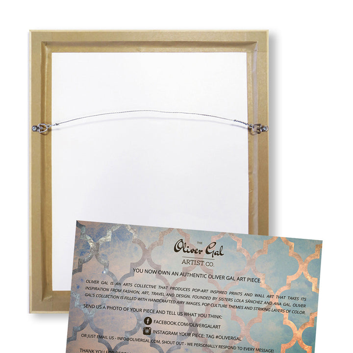 Abstract Paradise Found Muted - Painting Print on Canvas Art Remedy Size: 20" H x 30" W x 1.5" D Format: White Framed