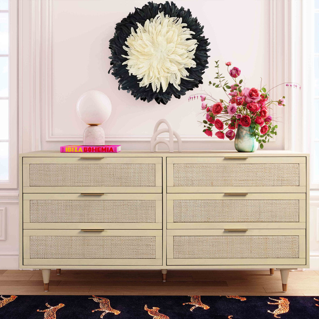 Bri Bedroom Dresser Joss & Main Color: Buttermilk