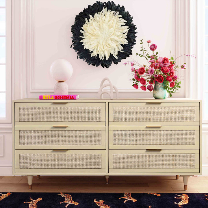 Bri Bedroom Dresser Joss & Main Color: Buttermilk