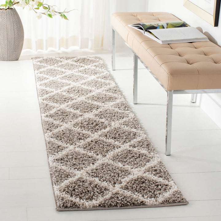 Darrol Performance Geometric Rug House of Hampton® Rug Size: Runner 2'3" x 10' Pile Height: Ultra Plush 2"
