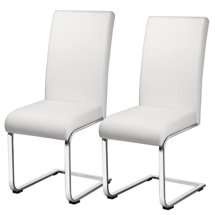 Austwell Parsons Chair (Set of 2) Wade Logan® Upholstery Color: White