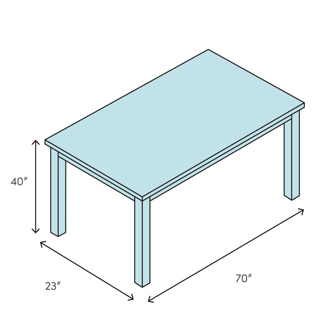 Nicholes Pub Table Trent Austin Design®