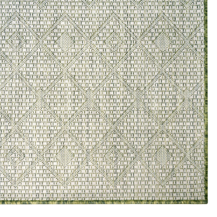 Adley Southwestern Green/Beige Indoor/Outdoor Area Rug Gracie Oaks Rug Size: Runner 2' x 6'1"