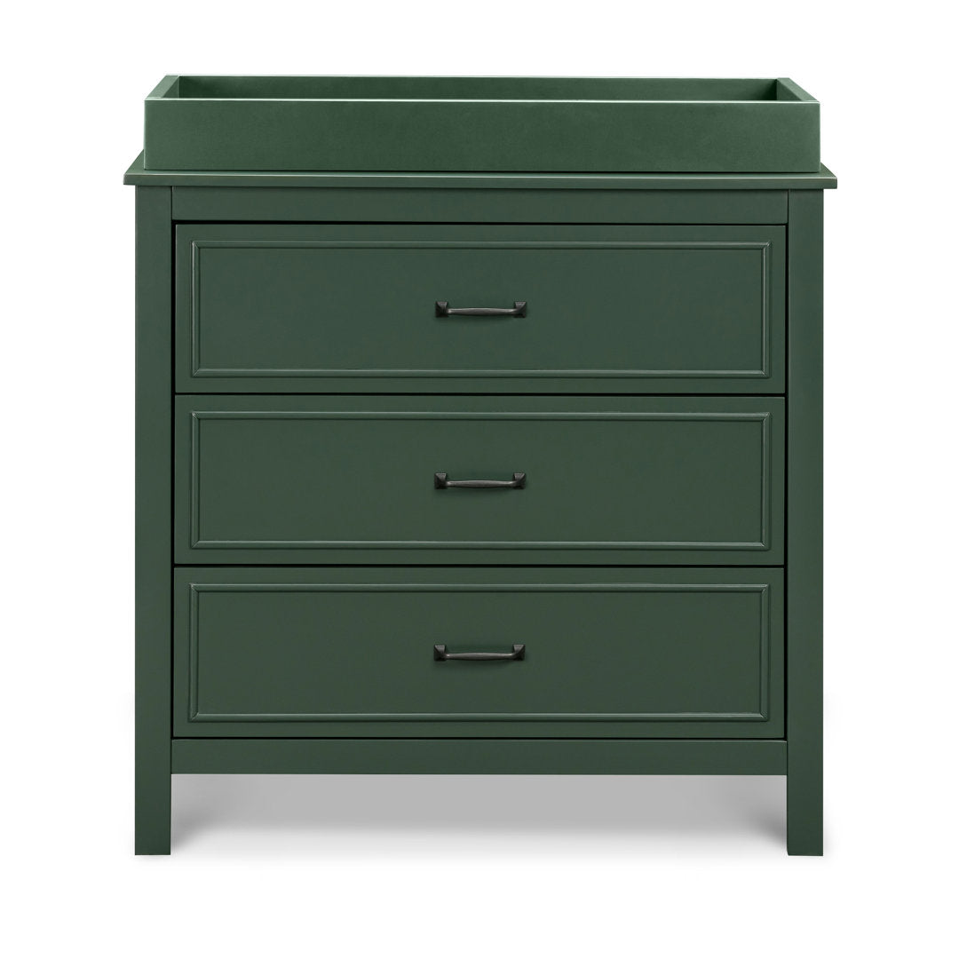 Charlie 3 Drawer Dresser daVinci Color: Forest Green