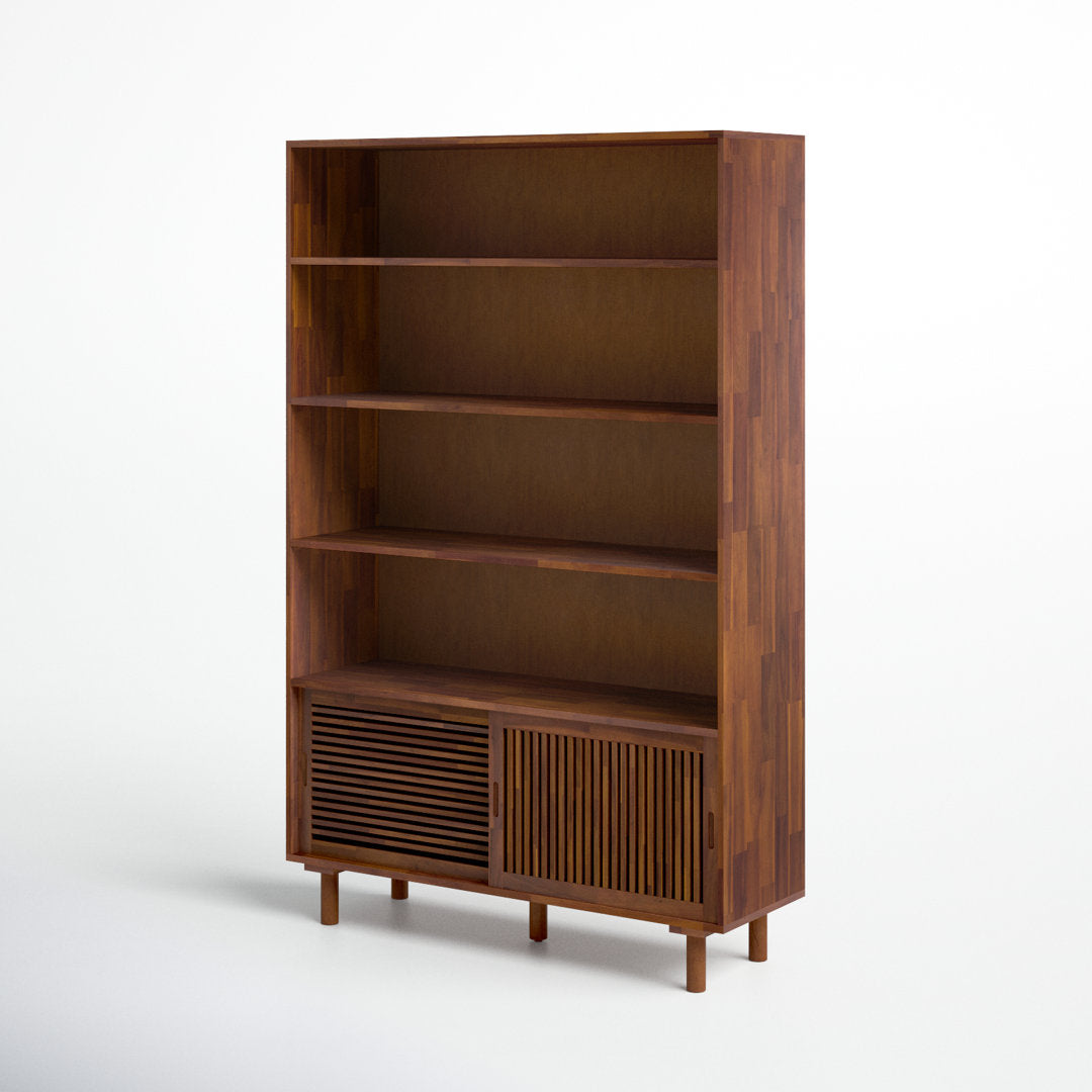 Jaime 74'' H x 47.25'' W Standard Bookcase AllModern