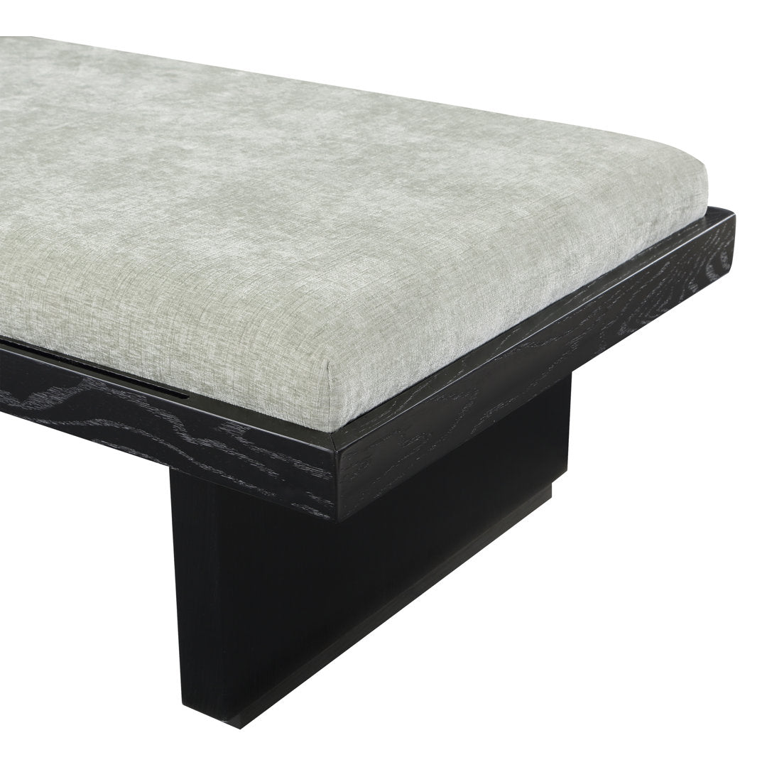 Bryaunna Chenille Fabric Upholstered Bench Wade Logan®