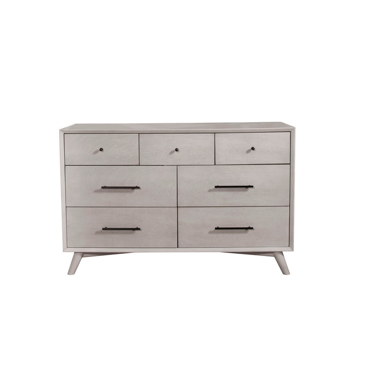 Williams 7-Drawer Dresser AllModern Color (Frame/Drawer): Gray