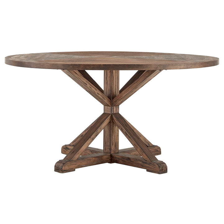 Ashbaugh Pedestal Dining Table Greyleigh™ Color: Brown Size: 54" L x 54" W