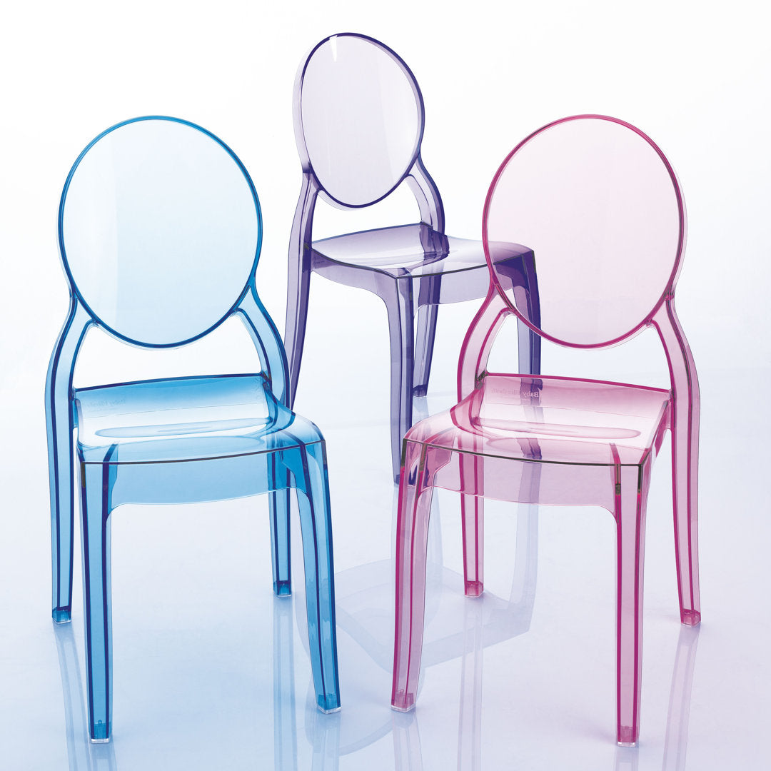 Jordon Kids 12.4'' Desk / Activity Chair Mistana™ Baby & Kids Color: Transparent Blue
