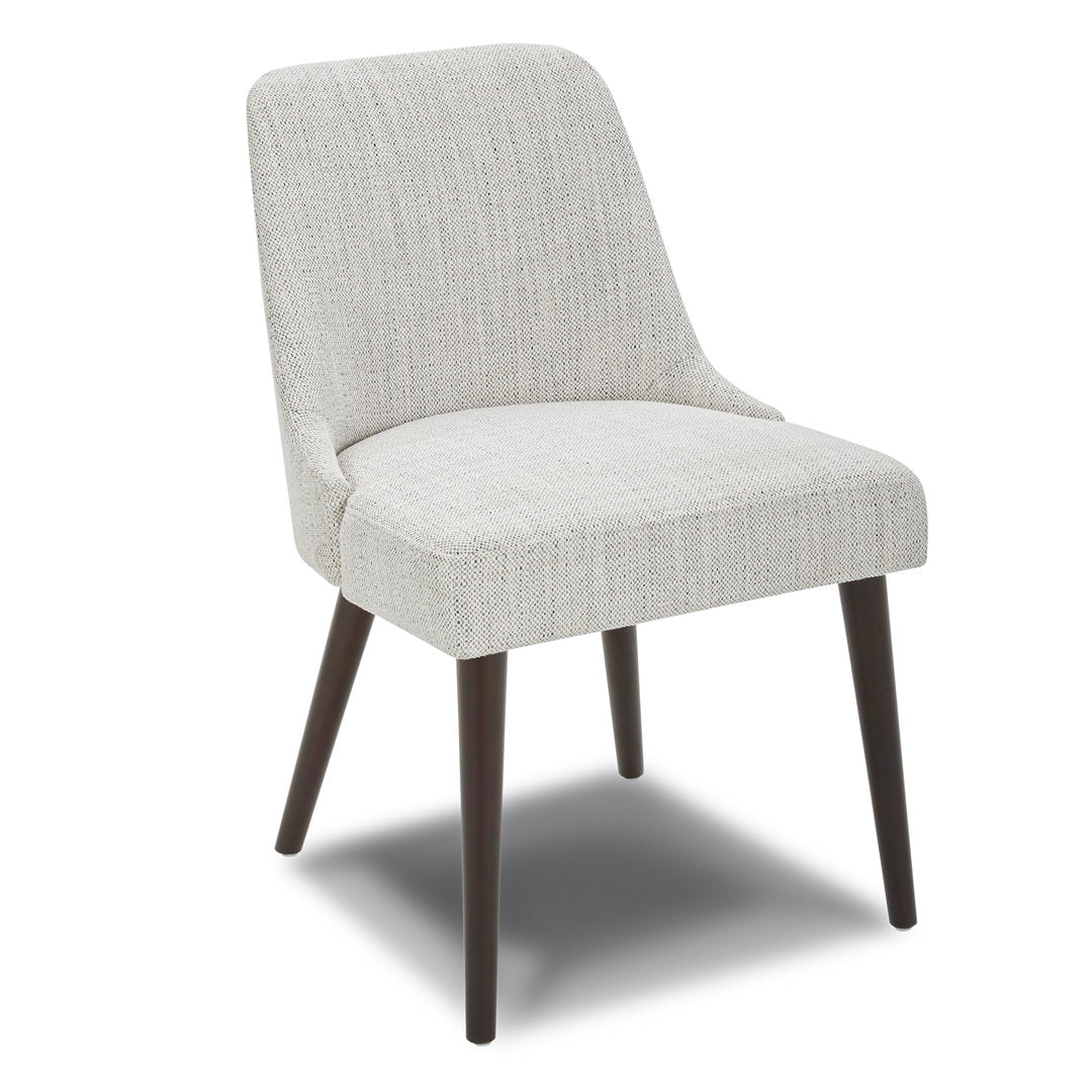 Brently Upholstered Dining Chair (Set of 2) Wade Logan® Upholstery Color: lvory