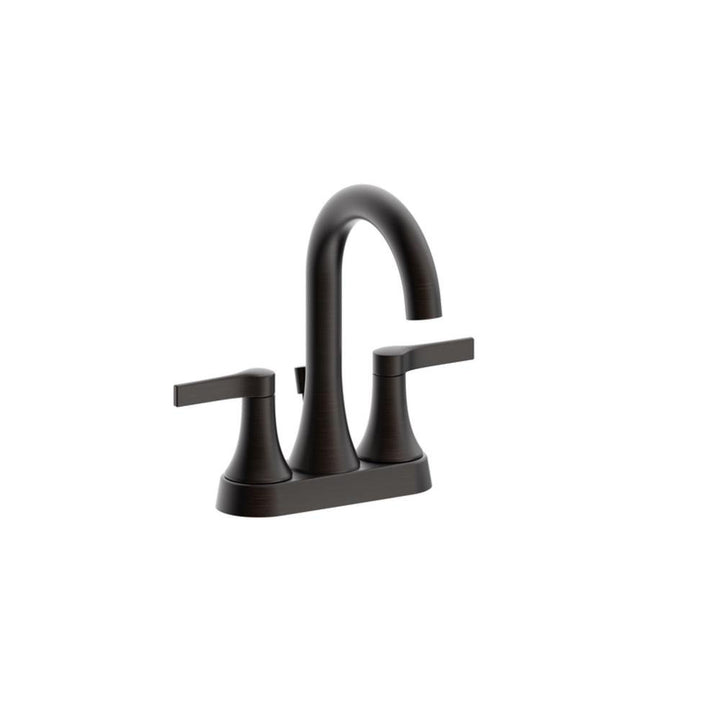 Davvid Two-Handle Centerset Bathroom Faucet with Drain Assembly Wrought Studio™ Finish: Oil Rubbed Bronze