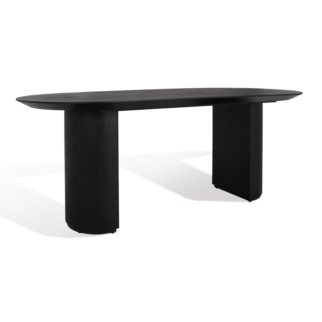 Abberton 78.7'' Dining Table Joss & Main Color: Black