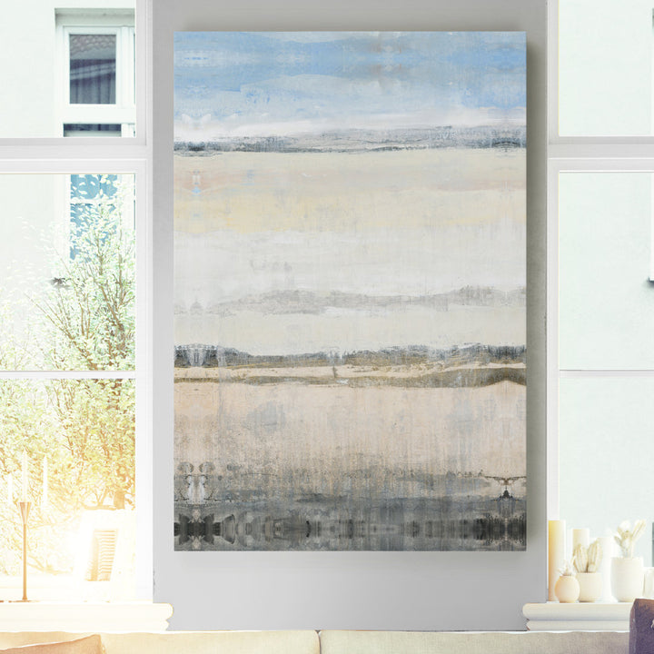 E Transitional Space I' - Print on Canvas Wade Logan® Size: 40" H x 30" W x 1" D Format: Wrapped Canvas
