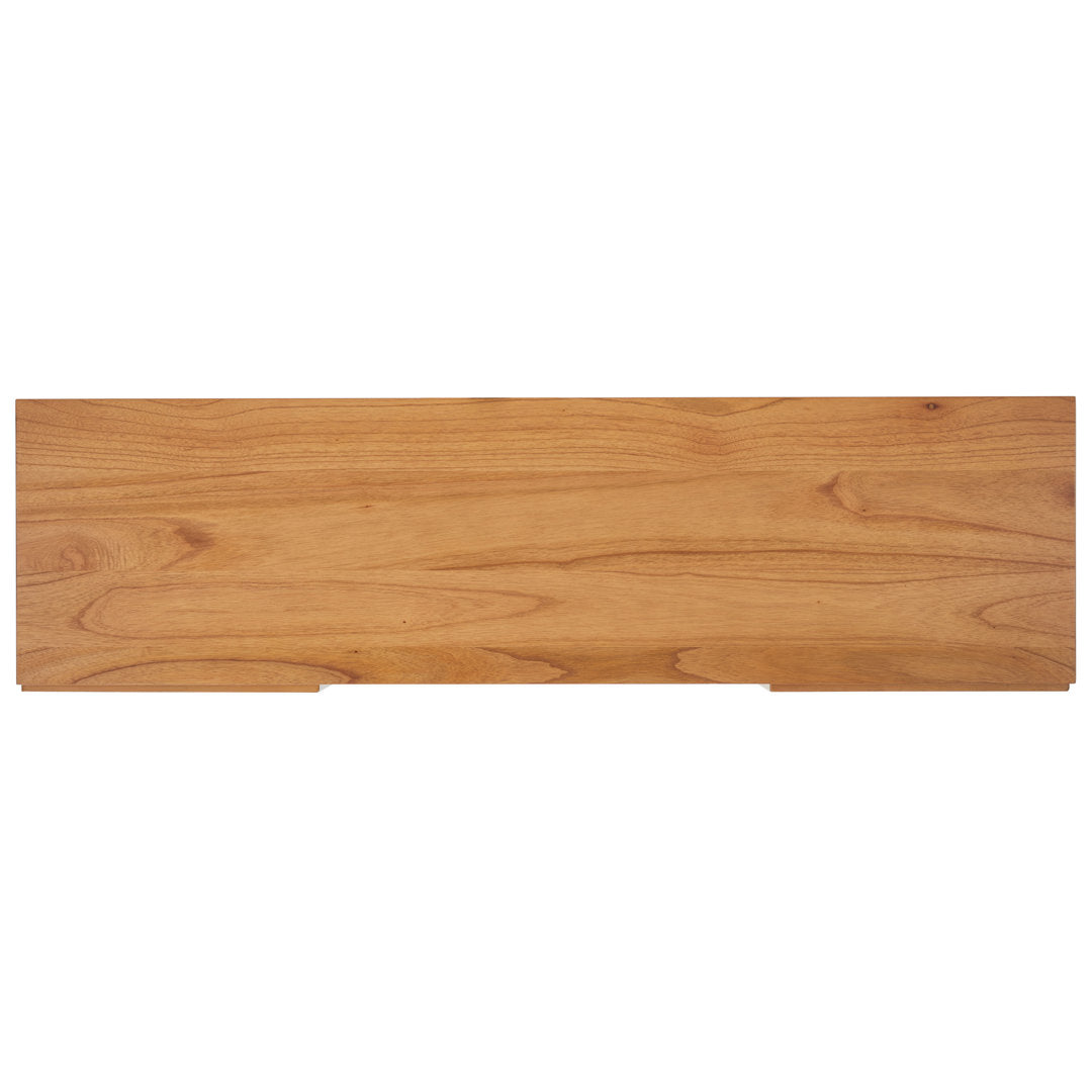 Prudhoe TV Stand for TVs up to 55" Sand & Stable™ Color: Natural/Black