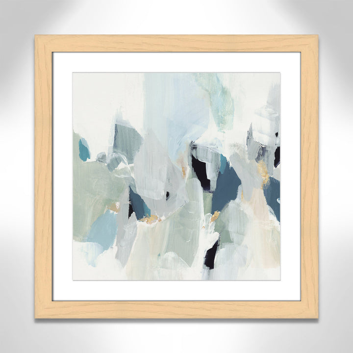 Little Talks II by Isabelle Z - Picture Frame Print on Canvas Casa Fine Arts Size: 25" H x 25" W x 1.25" D Format: Natural Picture Framed Paper