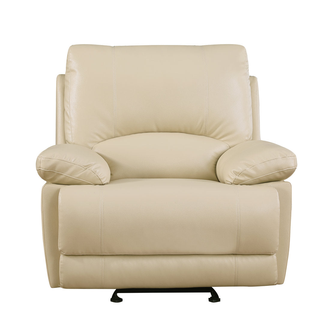 Trower 40" Wide Manual Standard Recliner Red Barrel Studio® Fabric: Beige