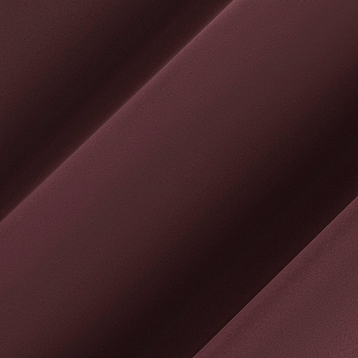 Wayfair Basics Blackout Grommet Curtain Panel Wayfair Basics® Curtain Color: Merlot Red Size per Panel: 40" W x 63" L