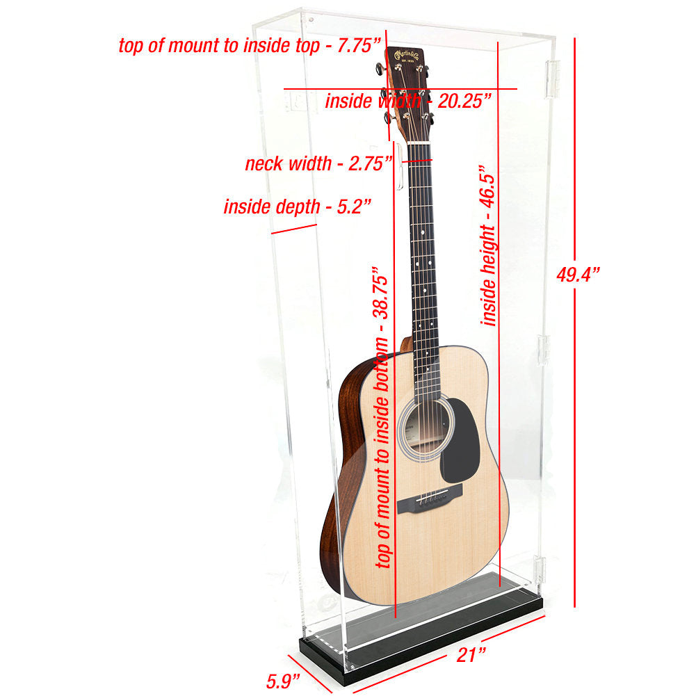 54" H x 26" W Acrylic Tower Display Case Vandue Corporation