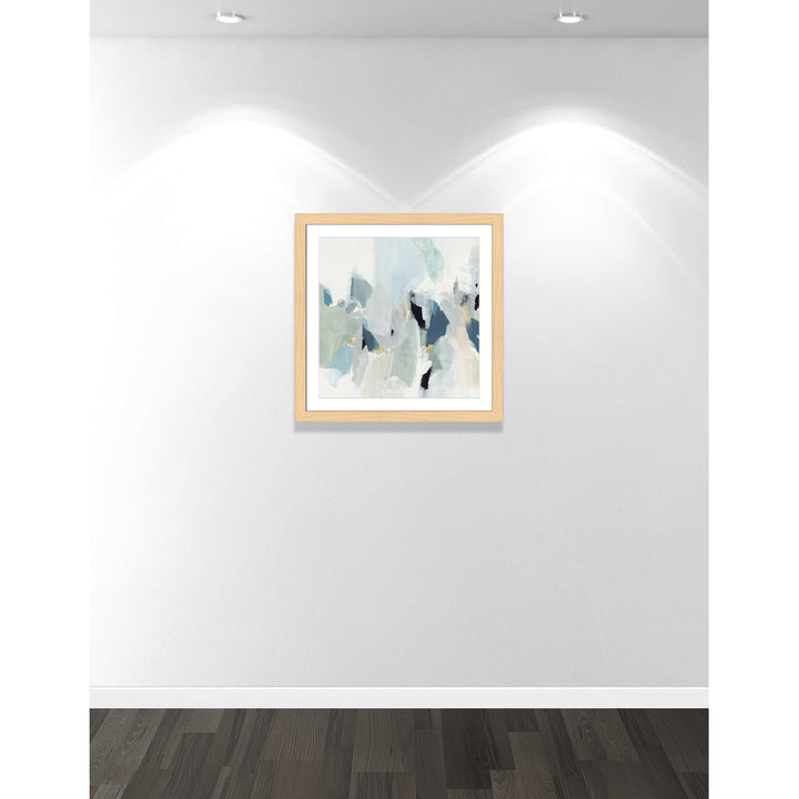 Little Talks II by Isabelle Z - Picture Frame Print on Canvas Casa Fine Arts Size: 29" H x 29" W x 1.25" D Format: Natural Picture Framed Paper
