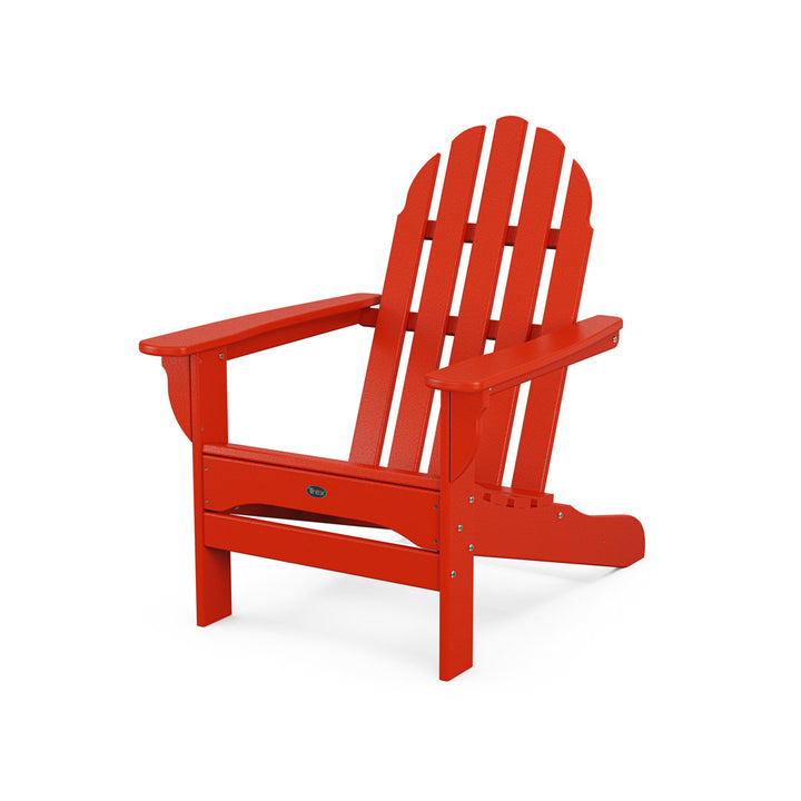 Cape Cod Adirondack Chair Trex Outdoor Color: Sunset Red