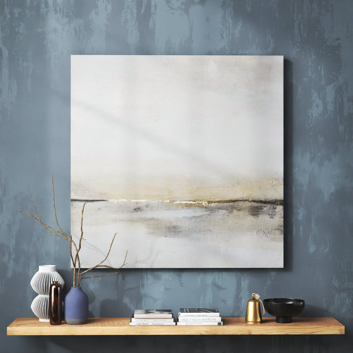 Horizontal Flow I by Tim O'Toole - Painting Print on Canvas Steelside™ Size: 48" H x 48" W Format: Wrapped Canvas