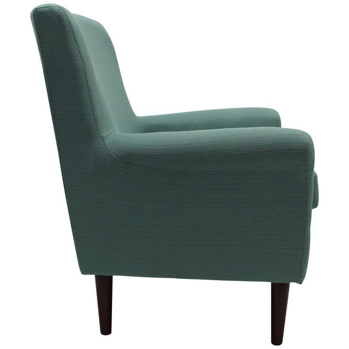 Ronald 28" Wide Armchair Andover Mills™ Leg Color: Black Fabric OR Leather Type: Spa Green