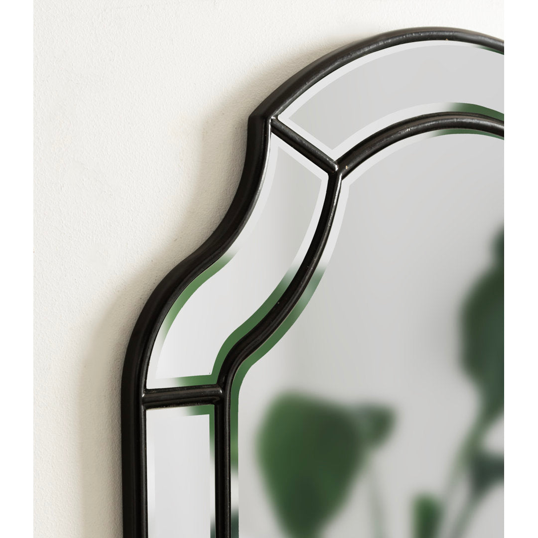 Esmond Ohlone Accent Mirror Willa Arlo™ Interiors Size: 31.5" x 24" Finish: Black