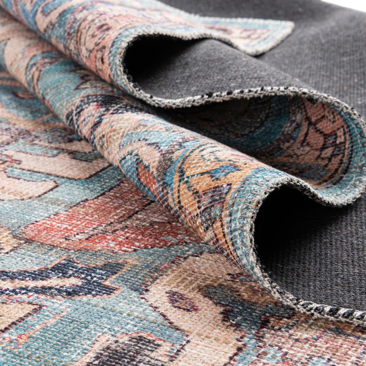 Enger Blue Area Rug Mistana™ Rug Size: Runner 2'7" x 12'