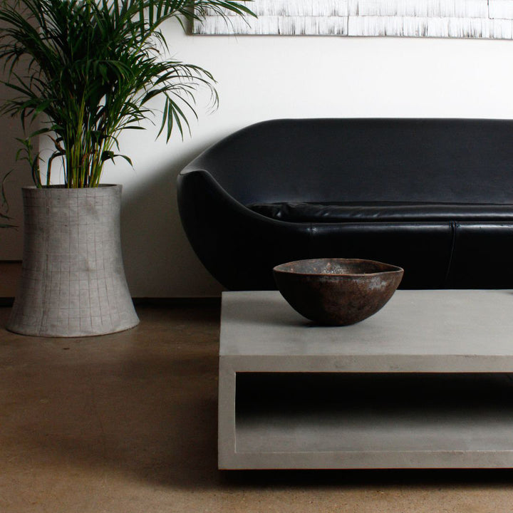 Monobloc Sled Coffee Table with Storage Lyon Beton