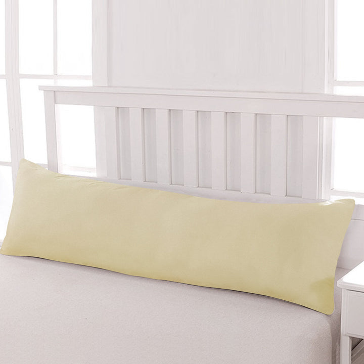 Body Pillow Cover, 1800 Brushed Microfiber Body Pillowcase with Envelope Closure - 20x54 Inches - NTBAY NTBAY Color: Khaki
